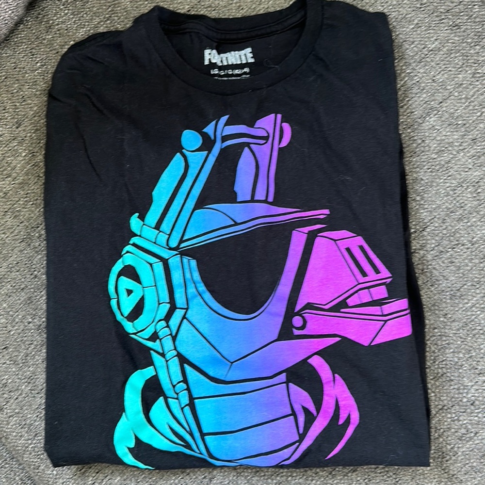 Fortnite Loot Llama Men’s Unisex Graphic Short Sleeve T-shirt Size Large
